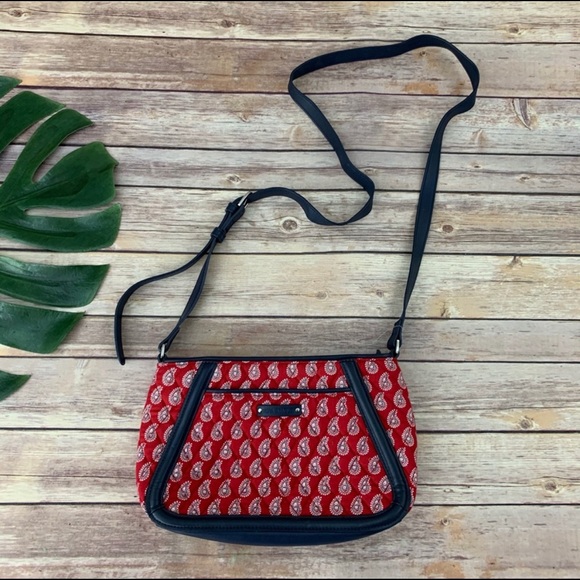 Vera Bradley Bandana Paisley Crossbody Bag - Picture 2 of 10
